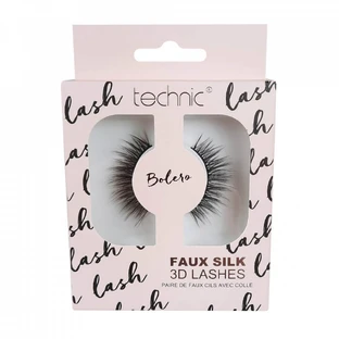Faux Gene, Technic, Faux Silk 3D Lashes, Bolero, inklusive Kleber