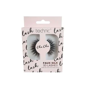Faux Gene, Technic, Faux Silk 3D Lashes, Cha Cha, inklusive Kleber
