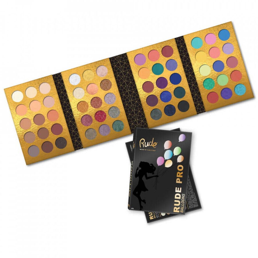 Eye shadow makeup kit, KissCrown, Rude Pro Balloons
