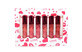 Set di 6 rossetti per labbra, Kiss Beauty, rossetto liquido opaco, B