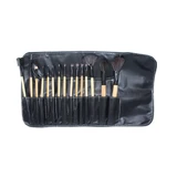 Set de 15 brochas de maquillaje, Fraulein, Negro