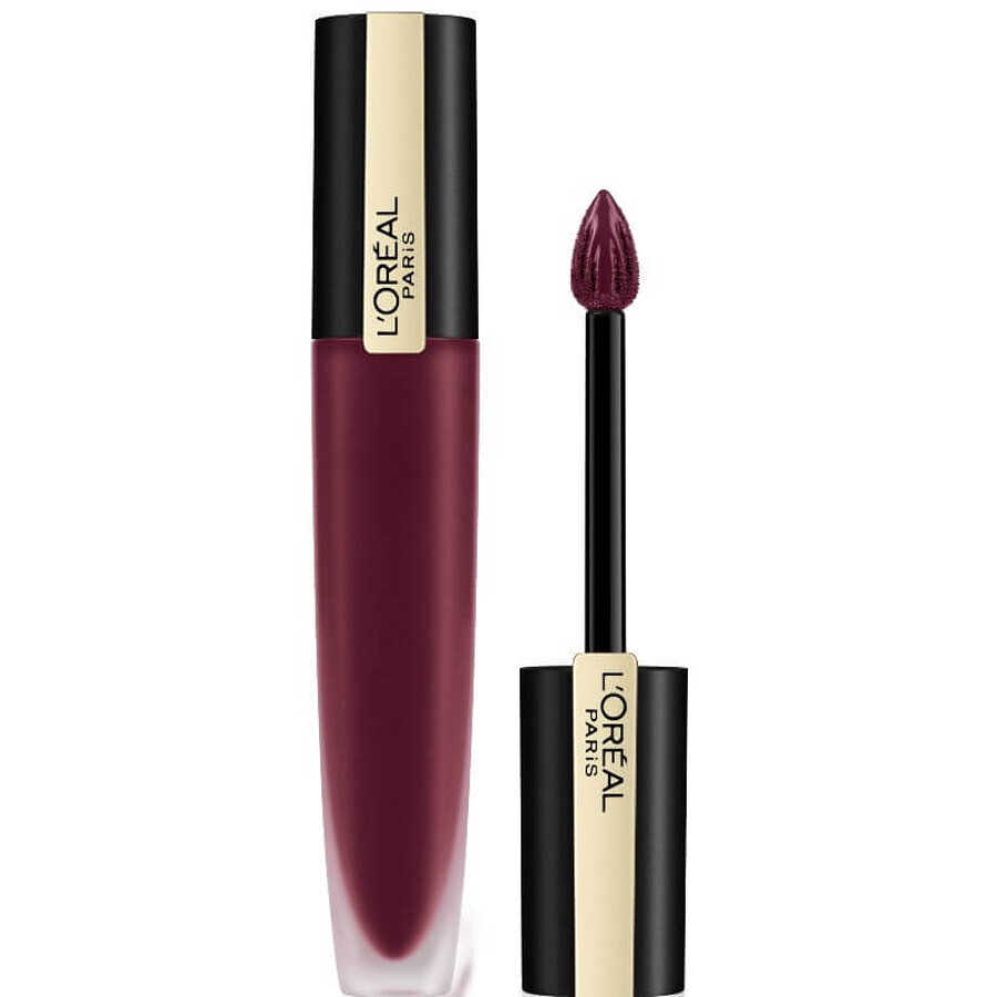 Flüssiger Lippenstift, Loreal, Signature, 142 Vorbereitet