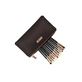 Set of 12 Makeup Brushes, Luxorise, Gold, Bag included