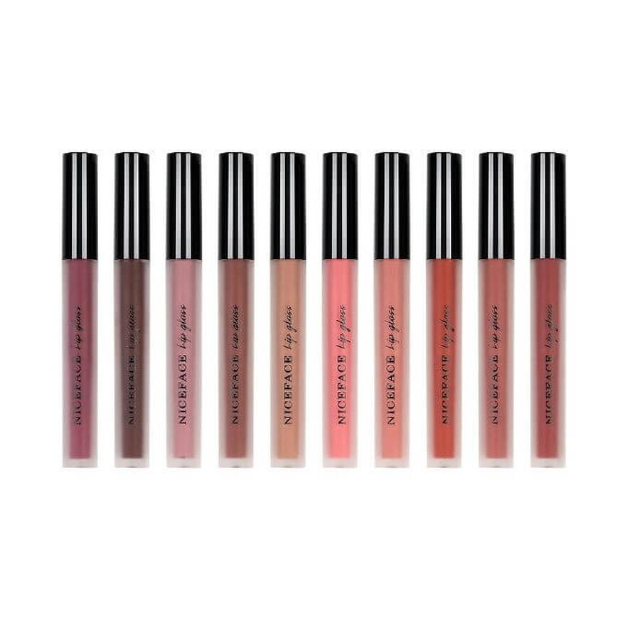 Set mit 10 Lippenstiften, Niceface, Mousse Matte
