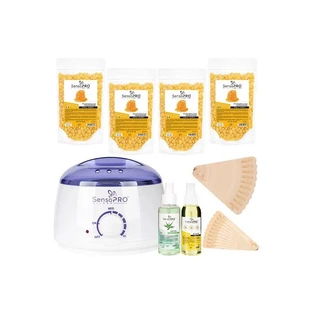 Kit d'épilation, SensoPro Milano, 4 paquets de cire
