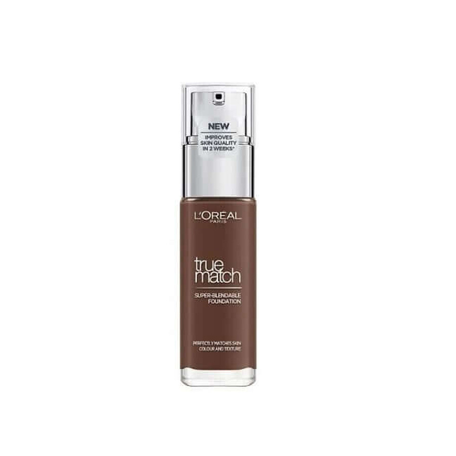 Foundation, Loreal, True Match Super Blendable Foundation, 11N Donkere Koffie, 30 ml