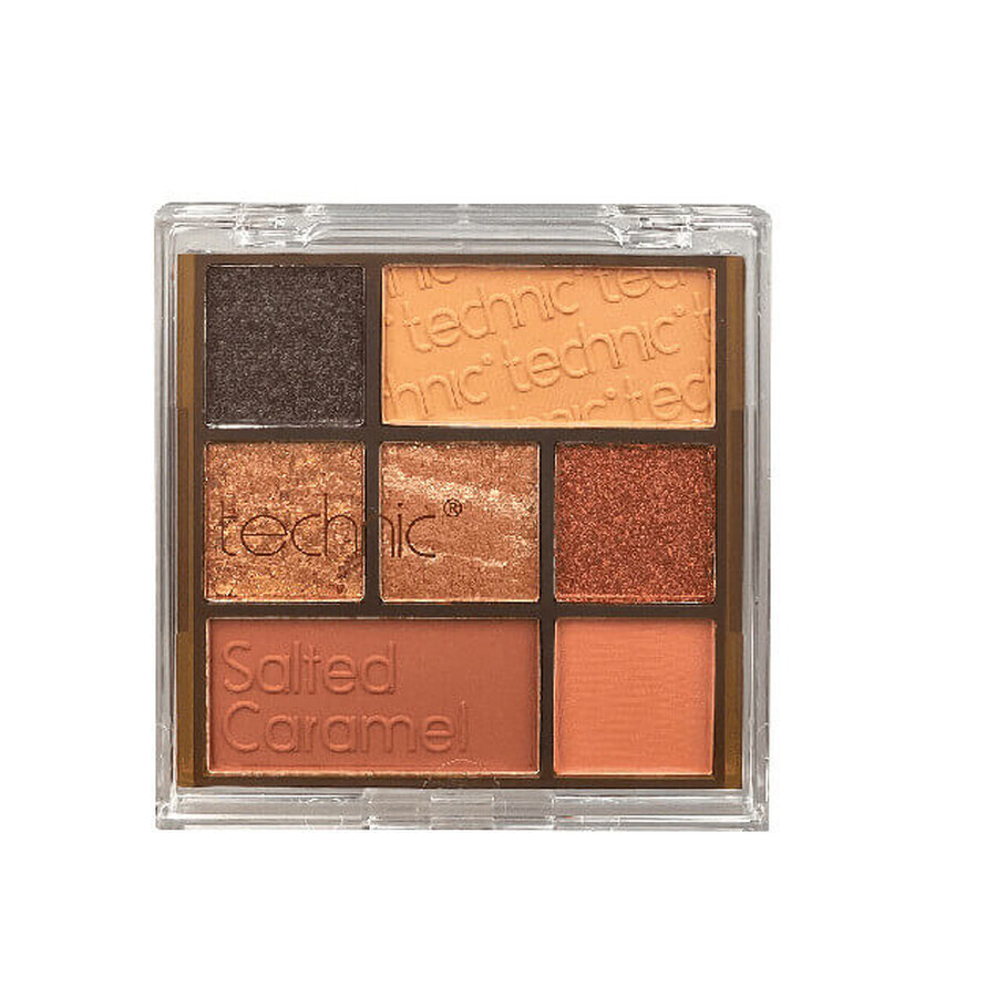 Kit di ombretti Technic, Caramello salato