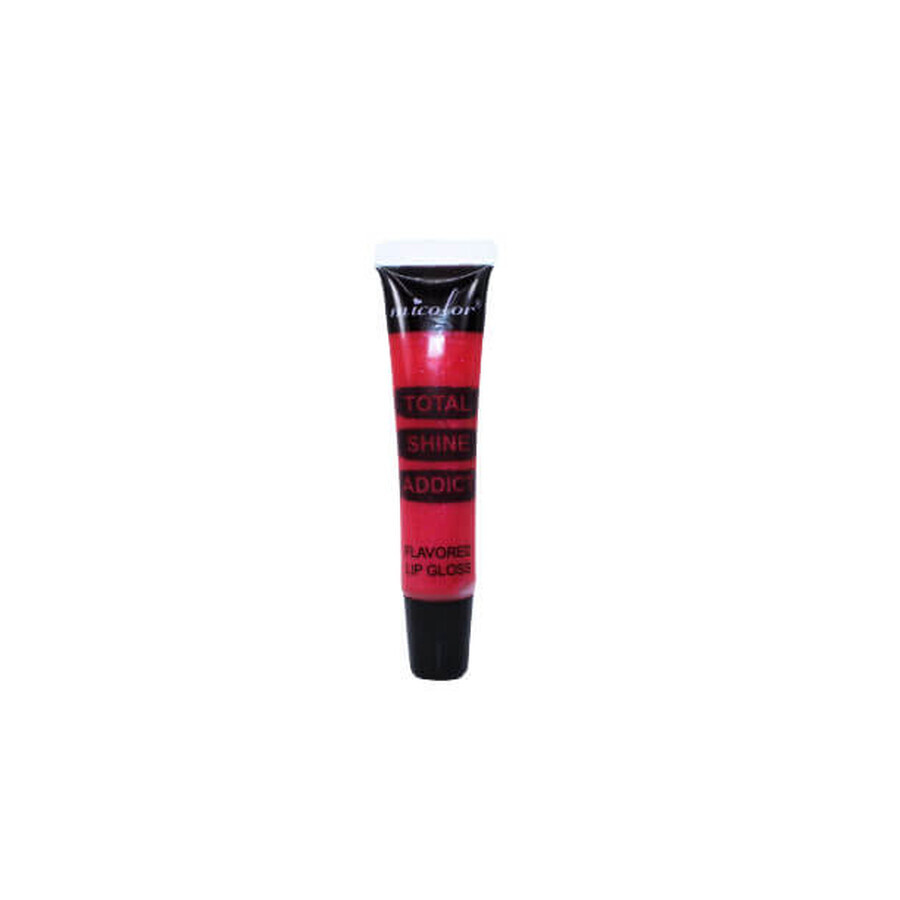 Flavored lip gloss, Micolor, Total Shine Addict, Sidef Red