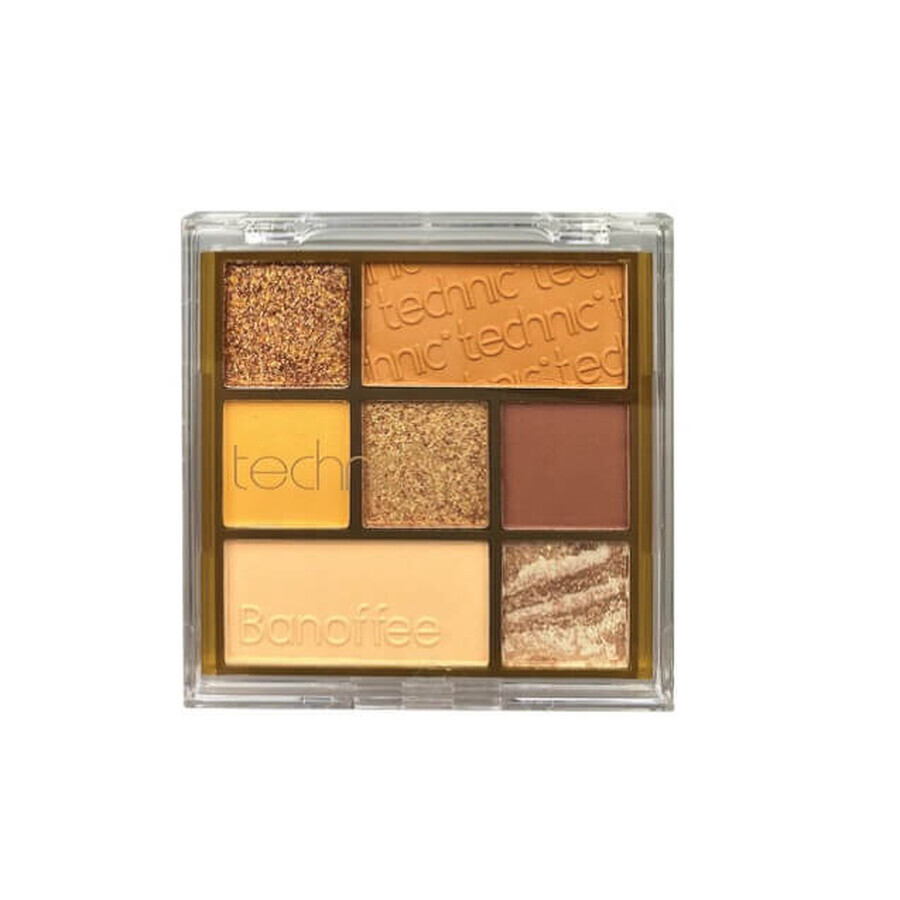 Technic Augen-Make-up-Tasche, Banoffee
