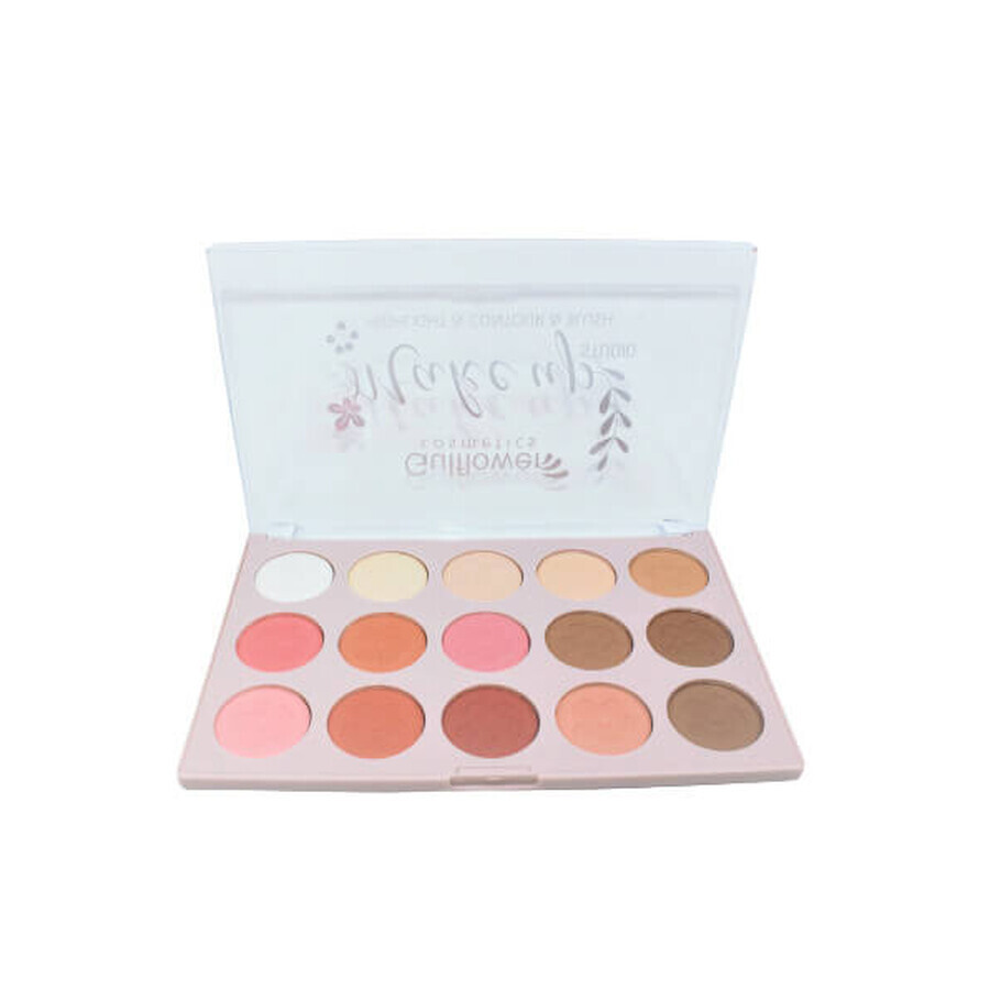 Palette de fard à joues, Gulflower, Charm For You