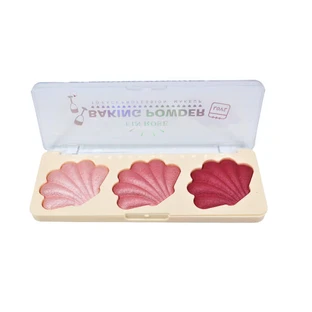 Palette illuminatrice, Maquillage, Eni Rose, Poudre à lever, 03