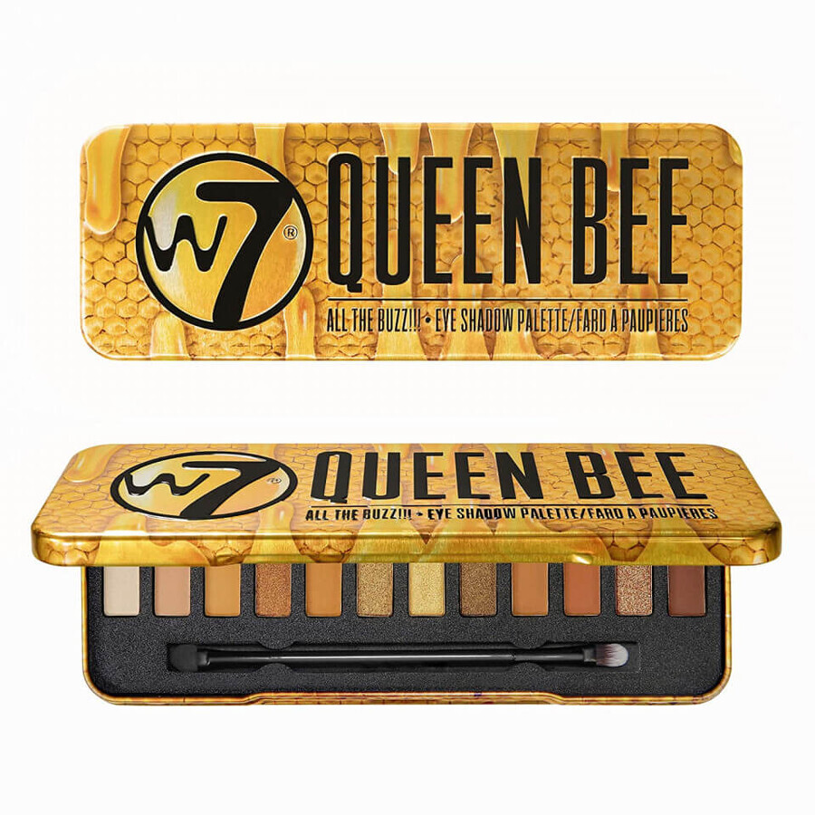 W7 Queen Bee All The Buzz Eyeshadow Kit