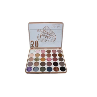Dodo Girl Basic 30 Kleuren Oogschaduwpalette Make-up Kit, Basic 30 Kleuren, B