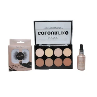 Set de maquillaje, Technic, 3 Productos