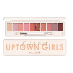 Eyeshadow palette, Focallure, Uptown Girls, 02 Sakura In Dream