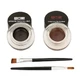 Set de maquillage pour les yeux, maquillage, ADS, Eyeliner gel noir et brun