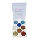 Paleta de sombras de ojos, Gulflower, Lentejuelas, 02