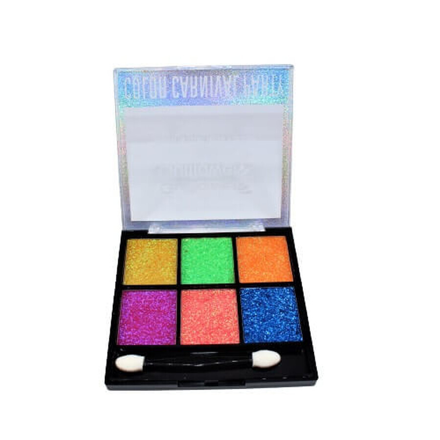 Palette di ombretti, Gulflower, Moon Star, Colour Carnival Party, 03