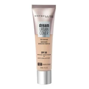 Foundation, Maybelline, Dream Urban Cover SPF50, Beige Crème 122, 30 ml