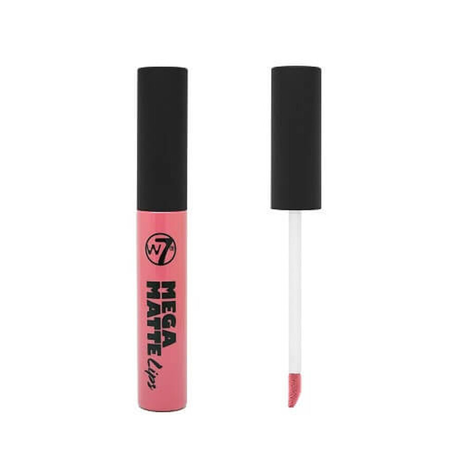Lipstick, W7, Mega Matte, Sinflu, 7 ml