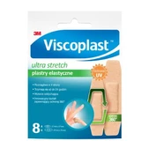 Tiritas elásticas Viscoplast Ultra Stretch, 8 unidades