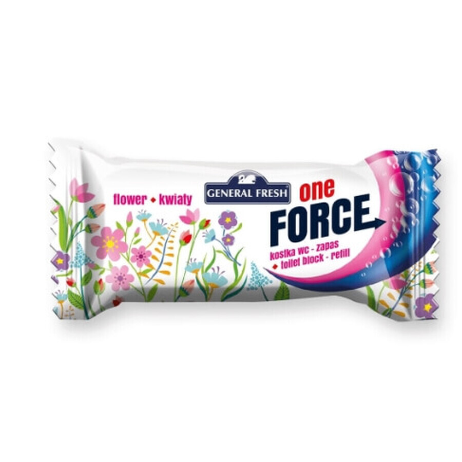 General Fresh, WC cube, refill, Floral, 1 pc
