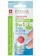 Eveline Nail Therapy 8en1 Total Action Acondicionador para u&#241;as sensibles 12ml