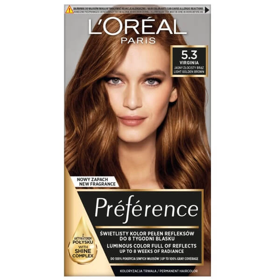 L'Oreal Paris Preference Wachs Farbe 5.3 Virginia