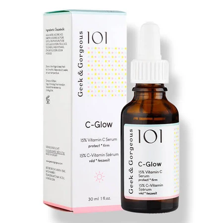 Suero C-Glow, 30 ml, Geek&amp;Gorgeous
