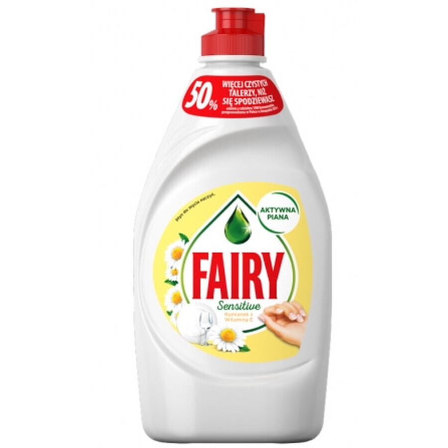 Lavavajillas Líquido Fairy, Manzanilla, 450 ml