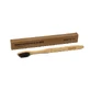 Zew For Men Cepillo de dientes de bambú para adultos 100% biodegradable