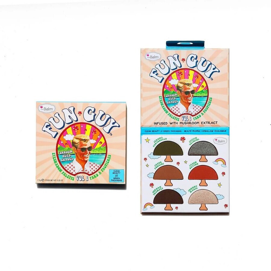 Palette di ombretti The Balm Fun Guy, 7,2g