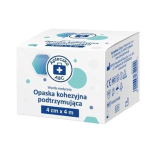 Kit de premiers secours ABC Bandage de soutien adhésif 4 cm x 4 m, 1 pc