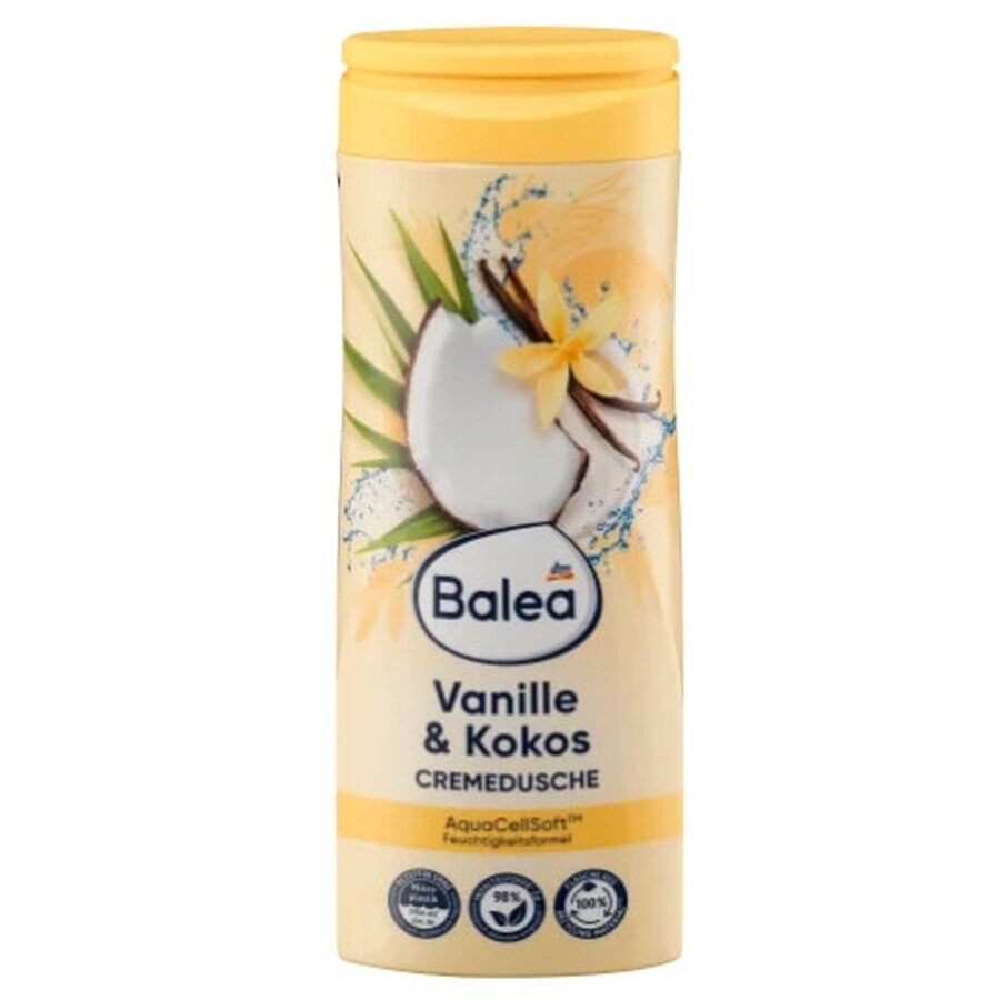 Buy Balea, Vanilla and coconut creamy shower foam, 300ml Balea, Vanilla and coconut creamy shower foam, 300ml