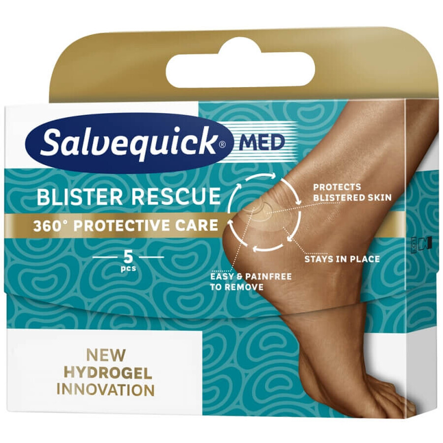 Salvequick Blister Rescue Pits, 5 unidades
