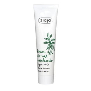 Ziaja, Handcrème met avocado, regenererend, droge en beschadigde huid, 100 ml - Lang houdbaar!