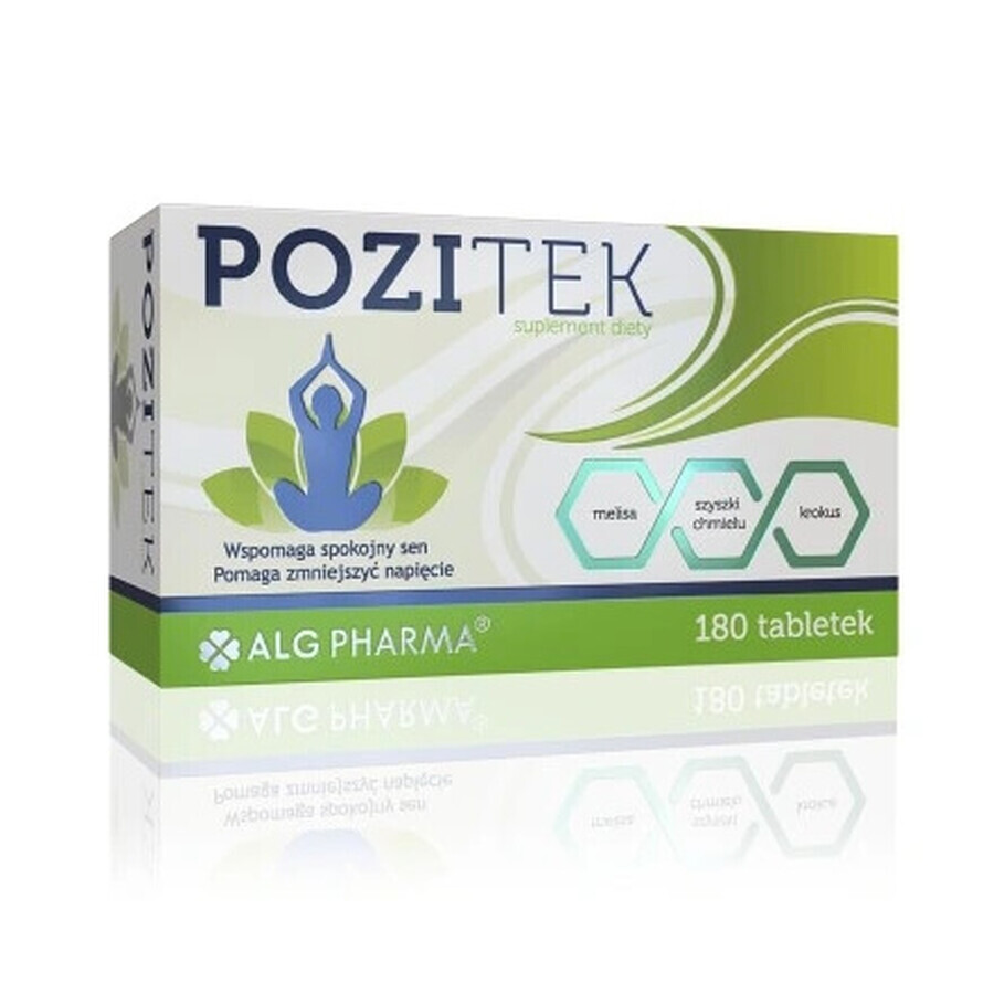 Pozitek, 180 comprimés