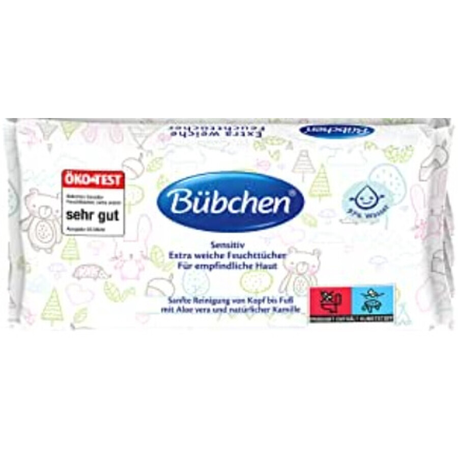 Acquista Bubchen, Salviette umidificate, 52 unità Bubchen, Salviette umidificate, 52 unità