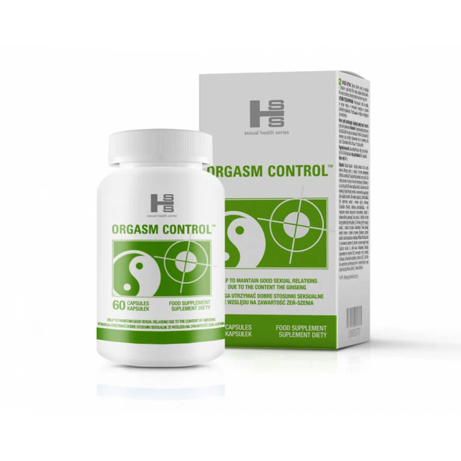 Sexual Health Series Orgasm Control Ejaculation Supplement, 60 capsules