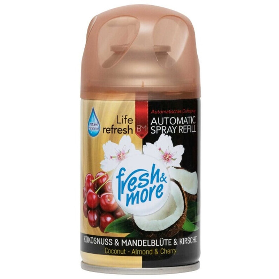 Cumpără Fresh amp; More, Kokosnuss amp; Mandelblüte Kirsche, Top up pentru odwieacz, 250ml Fresh amp; More, Kokosnuss amp; Mandelblüte Kirsche, Top up pentru odwieacz, 250ml