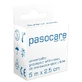 Pasocare pleister, vlies op rol, 5m x 2,5cm, zachte rol, 1 stuk - Lange levensduur!