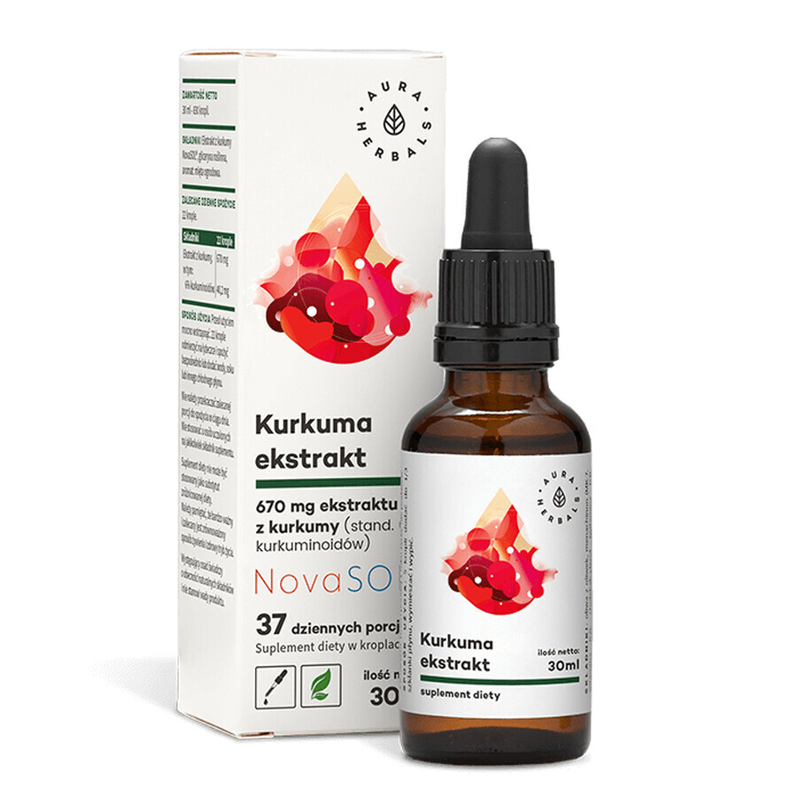 Extracto de cúrcuma Nova Sol gotas 30 ml