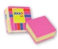 Stickn, cube rose, mélange de néons, 250 cartes