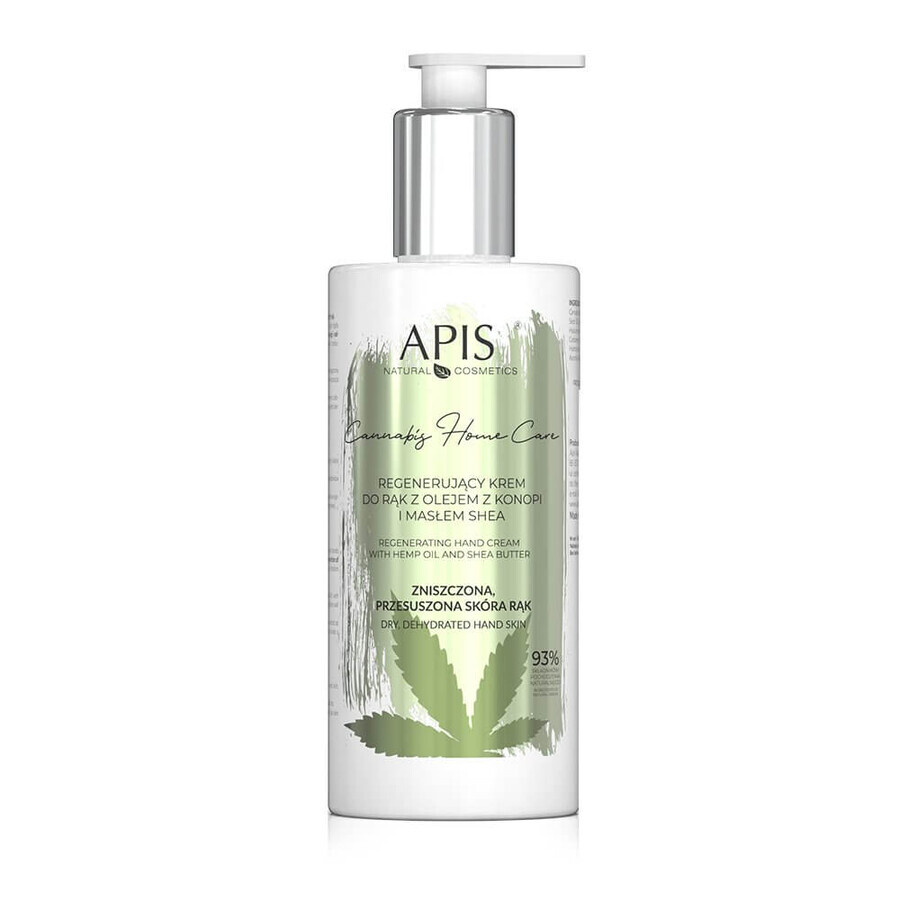 Apis Cannabis Home Care Wound Cream with hemp oil and shea butter, 300ml