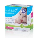 Wet wipes for gum hygiene 0-16 months, 28 pieces, Brush Baby