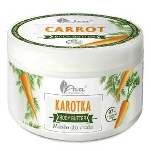 Laboratorio Ava Manteca Corporal Manteca Corporal con zanahorias, 250g