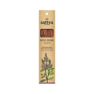 Encens indien naturel Sattva Tulsi, 15 pièces