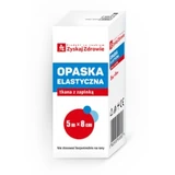 Banda elastica tessuta, 5m x 8cm, con cerniera, 1 pz - A lungo termine!