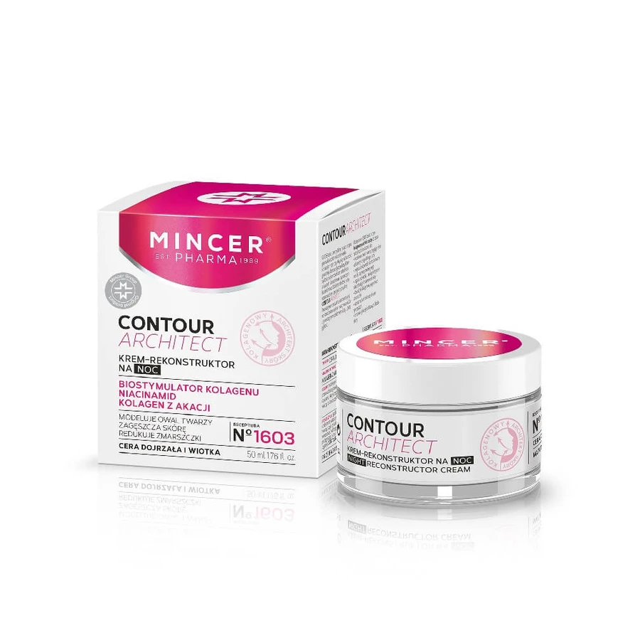 Mincer Pharma Crème de nuit reconstituante pour peaux matures et relâchées n° 1603, 50ml
