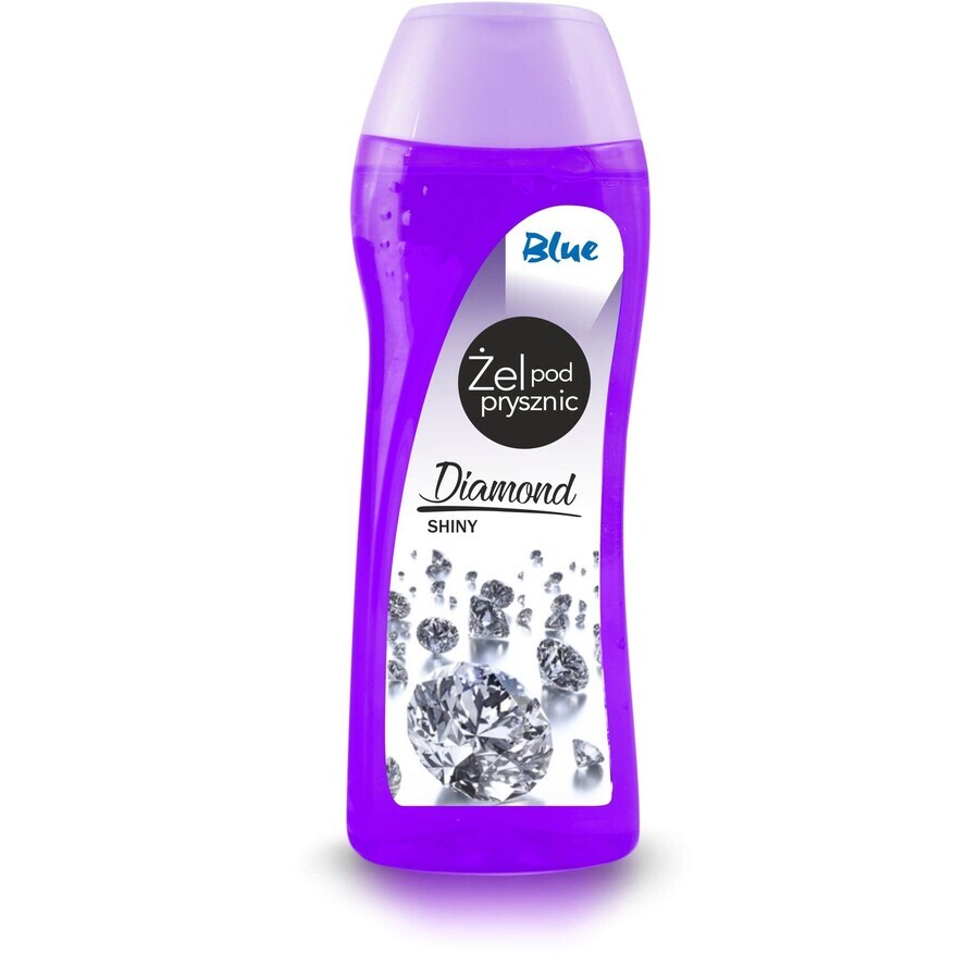 Bleu, gel douche Daimond, 300 ml